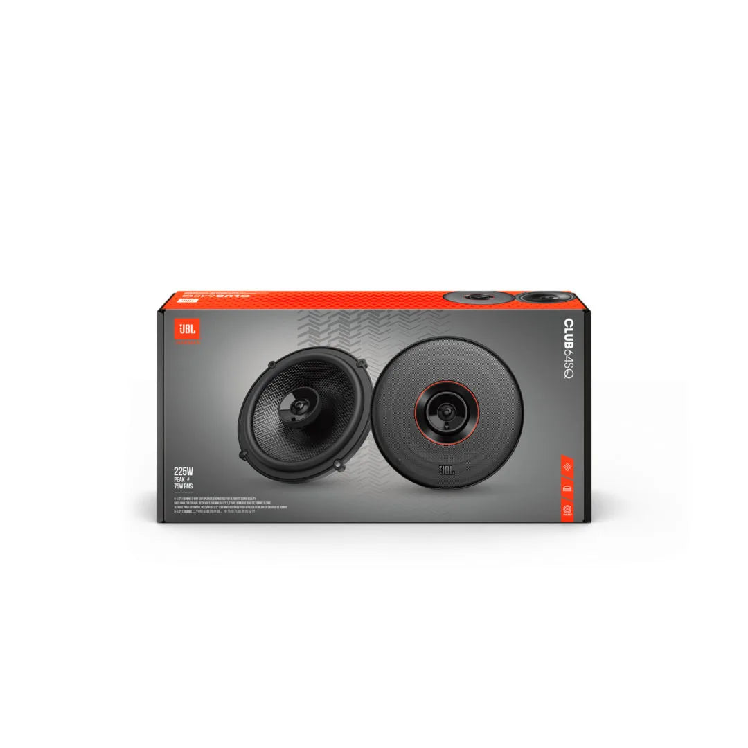 JBL Club 64SQ 6,5" 2-veis bilhøyttalere, karbon