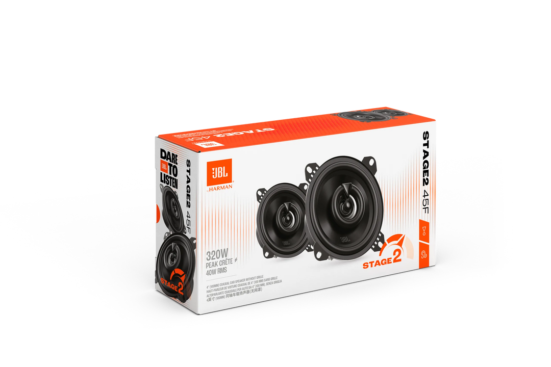 JBL Stage2 Gen2 45F 4" koaksiale bilhøyttalere