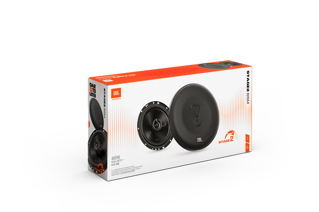 JBL Stage2 Gen2 65M 6,5" 3-veis bilhøyttalere