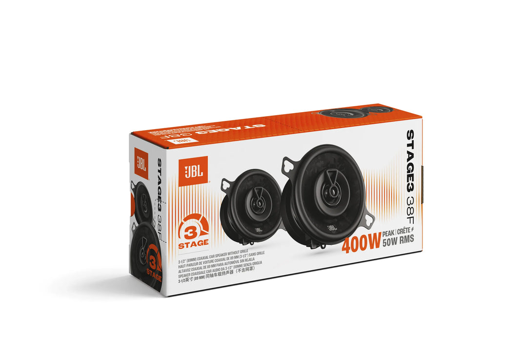 JBL Stage3 Gen2 38F 3,5" koaksiale bilhøyttalere