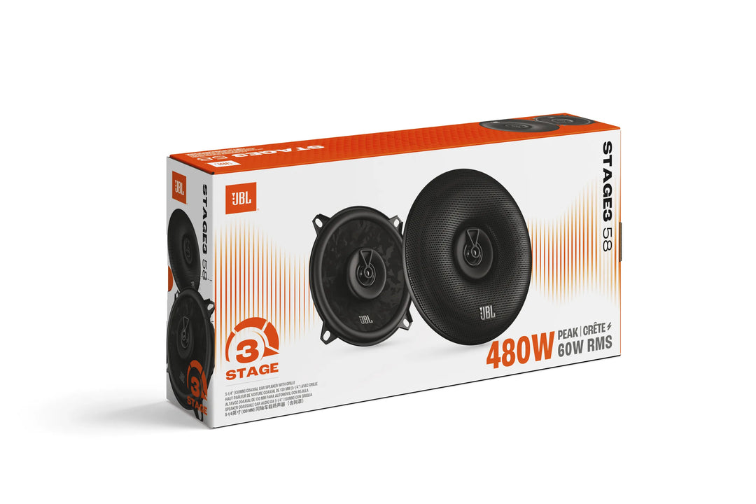 JBL Stage3 Gen2 58 5,25" koaksiale bilhøyttalere