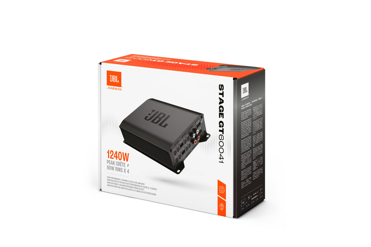 JBL Stage GT 60041 4-kanals forsterker
