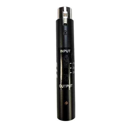 JTS MA-123 dempeledd med 10, 20 og 30 dB