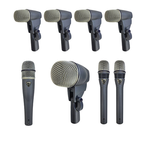 JTS NXB-8M mikrofonkit med 8 mikrofoner og veske