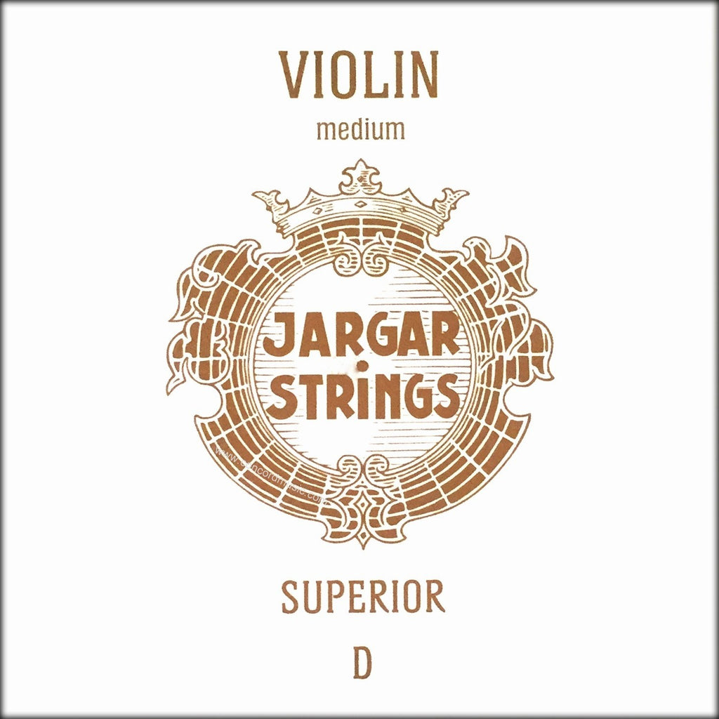 Jargar Fioliner-strenger Superior - D syntetisk/sølv