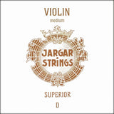Jargar Fioliner-strenger Superior - D syntetisk/sølv