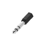 3,5 mm Stereo Jack Hunn til 6,3 mm Stereo Jack adapter