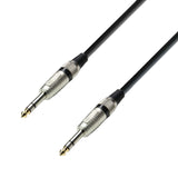 Adam Hall 6,3 mm Jack stereo til 6,3 mm Jack stereo (3 meter)
