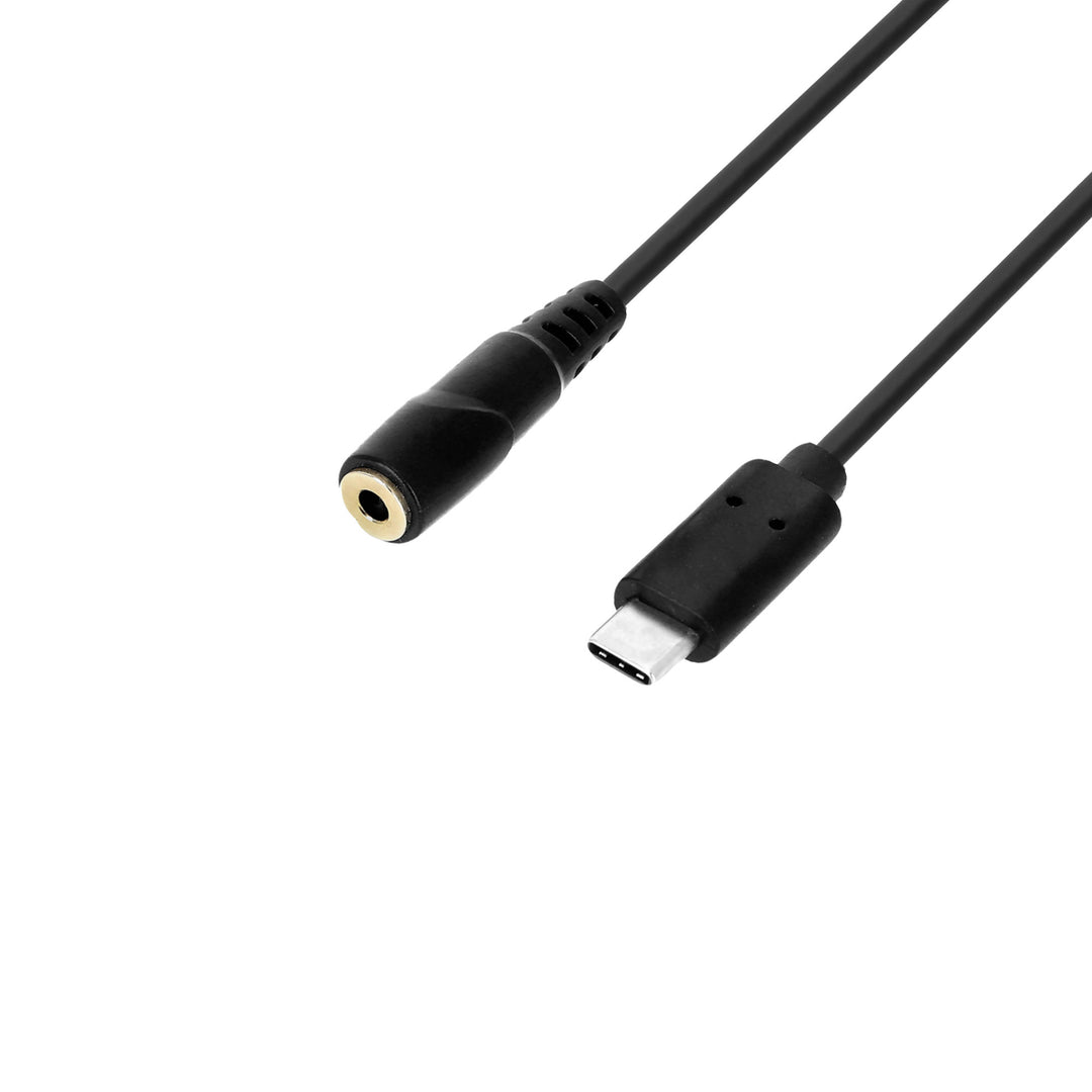 USB-C-adapterkabel 3,5 mm hunn mini-jack 0,2 m