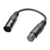 Adapterkabel DMX XLR hann 5 polet til XLR hunn 3 polet
