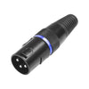 DMX Terminator 3-polet 120 Ohm (sett med 2 stk.)
