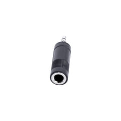Adapter Audio Plug 6,3 mm Stereo Jack Hunn til 3,5 mm Stereo Jack