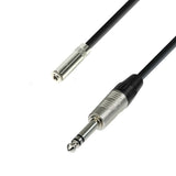 Adapterkabel 6,3 mm Jack Stereo Hanne til 3,5 Mini Jack Stereo Hun