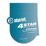 Adam Hall Cables 4 Star Series - Instrumentkabel REAN 6,3 mm Jack mono til 6,3 mm Jack mono 4,5 m