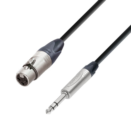 Neutrik XLR Hun til Balansert Jack (3 m)