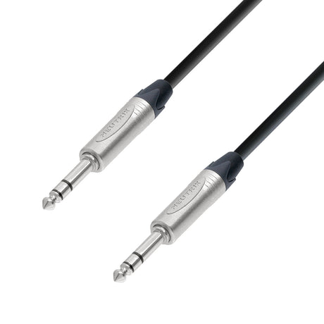 Adam Hall Cables 5 STAR BVV 1000 - Balansert kabel | Neutrik® jack TRS | 10 m