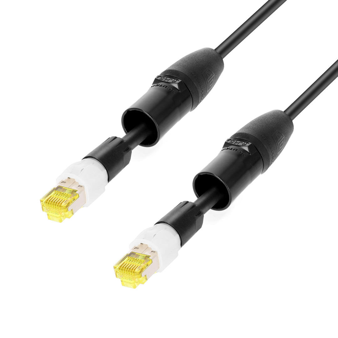 Adam Hall Cables 5 STAR ECON CAT6 RR 1 m – Datakabler | Kat.6a (S/FTP) Neutrik etherCON®, opprullbart | 1 m