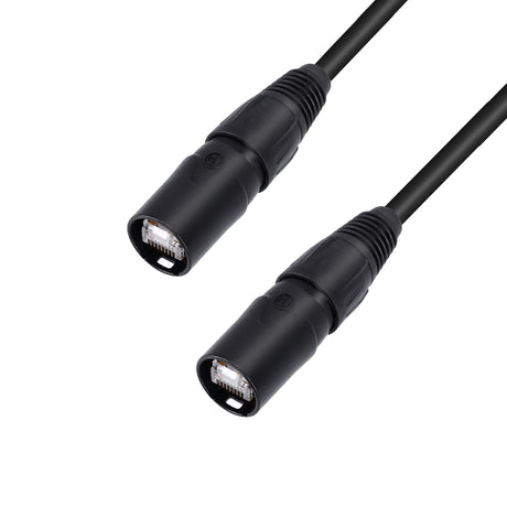 Adam Hall Cables 5 STAR ECON CAT6A 3 m - Datakabler | Cat.6a (S/FTP) Neutrik etherCON® | 3 m