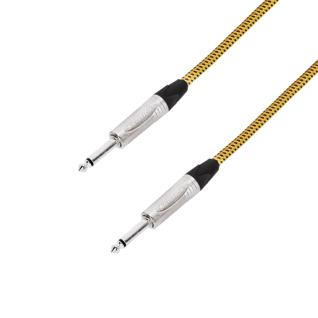 Adam Hall Cables 5 STAR IPP 0450 VINTAGE - Instrumentkabel | Vintage Neutrik® jack TS | 4,5 m