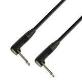 Neutrik Instrument Cable 6,3 mm vinkel Jack Mono til 6,3 mm vinkel Jack Mono (30 cm)