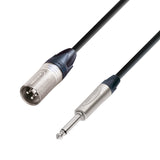 Neutrik mikrofonsignalkabel XLR Han til 6.3 mm Jack mono