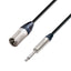 Neutrik mikrofonsignalkabel XLR Han til 6.3 mm Jack mono