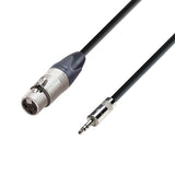 Adam Hall Cables 5 STAR MYF 0150 - Balansert kabel | Neutrik® XLR hunn x Rean® minijack TRS | 1,5 m