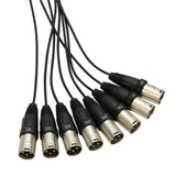 Multikabel med Stage Box 8/0 (10 m)