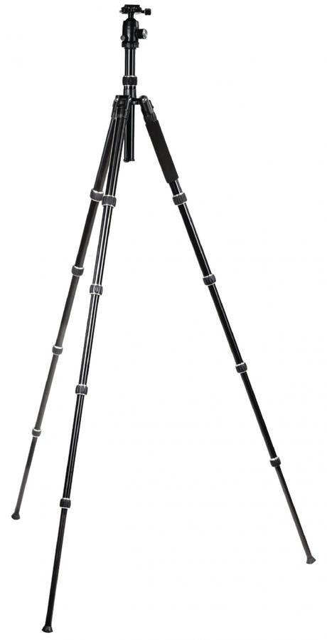 Profesjonelt kamera/videostativ med kulehode, 145 cm