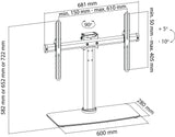 Tv stativ fullt bevegelig (32-65", 45 kg)