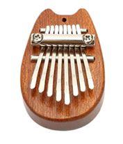 Kalimba med 8 toner. Valnøttkropp. Easttop EK04
