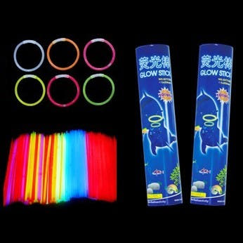 Glowsticks-pakke med 300 stk.