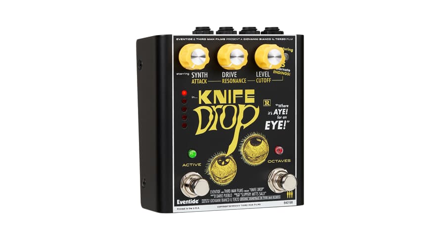 Eventide Knife Drop suboktav fuzzpedal