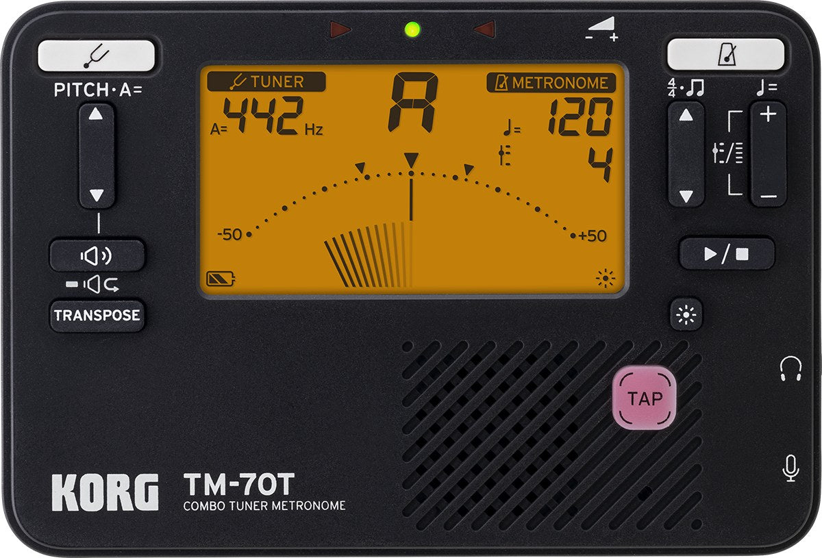 Korg TM70-BK Tuner & Metronom