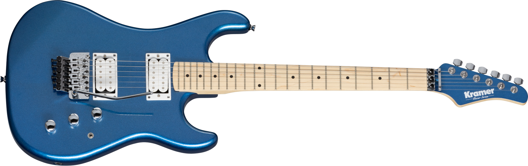 Kramer Guitars Pacer Classic FR Spesial elektrisk gitar ( Radio Blue Metallic )
