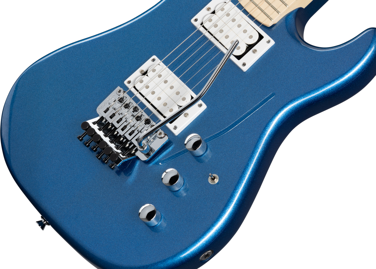 Kramer Guitars Pacer Classic FR Spesial elektrisk gitar ( Radio Blue Metallic )