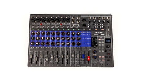 Zoom LiveTrak L12next digitale miksere og opptaker