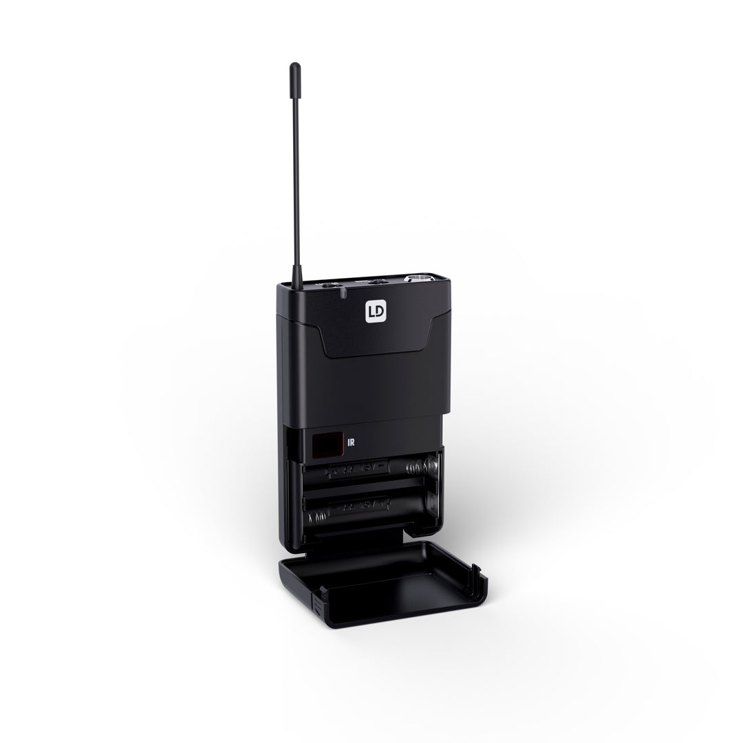 LD Systems ANNY® 10 HBH 2 B6 - 10" bærbart, batteridrevet Bluetooth® PA-system med mixer, 1x trådløs håndholdt og 1x headsetmikrofon (inkl. bodypack)