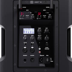 LD Systems ANNY® 10 HHD 2 B5 – 10" bærbart batteridrevet Bluetooth® PA-system med mikser og 2x trådløse håndholdte mikrofoner