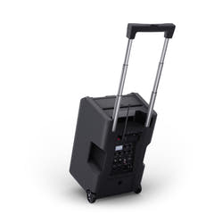 LD Systems ANNY® 10 HHD B5 - 10" bærbart batteridrevet Bluetooth® PA-system med mikser og 1x trådløs håndholdt mikrofon