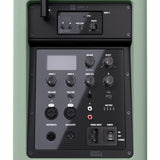 LD Systems ANNY® 8 BPH B5 GN - Bærbar batteridrevet Bluetooth® PA-høyttaler med mikser og 1x headset-mikrofon (inkl. bodypack), Adventure Green