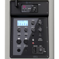 LD Systems ANNY® 8 BPH B5 G - Bærbar, batteridrevet Bluetooth® PA-høyttaler med mixer og 1x headsetmikrofon (inkl. bodypack), Urban Grey
