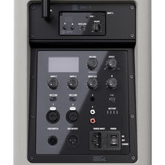LD Systems ANNY® 8 BPH B6 G - Bærbar batteridrevet Bluetooth® PA-høyttaler med mikser og 1x headsetmikrofon (inkl. bodypack), Urban Grey