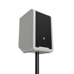 LD Systems ANNY® 8 BPH B8 G - Bærbar batteridrevet Bluetooth® PA-høyttaler med mikser og 1x headsetmikrofon (inkl. bodypack), Urban Grey