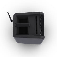 LD Systems ANNY® 8 BPH B8 - Bærbar batteridrevet Bluetooth® PA-høyttaler med mikser og 1x headsetmikrofon (inkl. bodypack), Stage Black