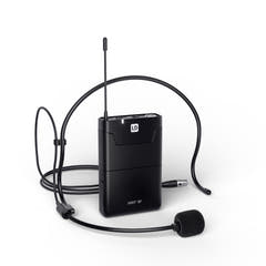 LD Systems ANNY® 8 BPH B8 - Bærbar batteridrevet Bluetooth® PA-høyttaler med mikser og 1x headsetmikrofon (inkl. bodypack), Stage Black