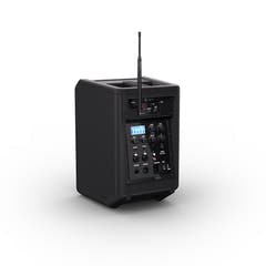 LD Systems ANNY® 8 BPH B8 - Bærbar batteridrevet Bluetooth® PA-høyttaler med mikser og 1x headsetmikrofon (inkl. bodypack), Stage Black