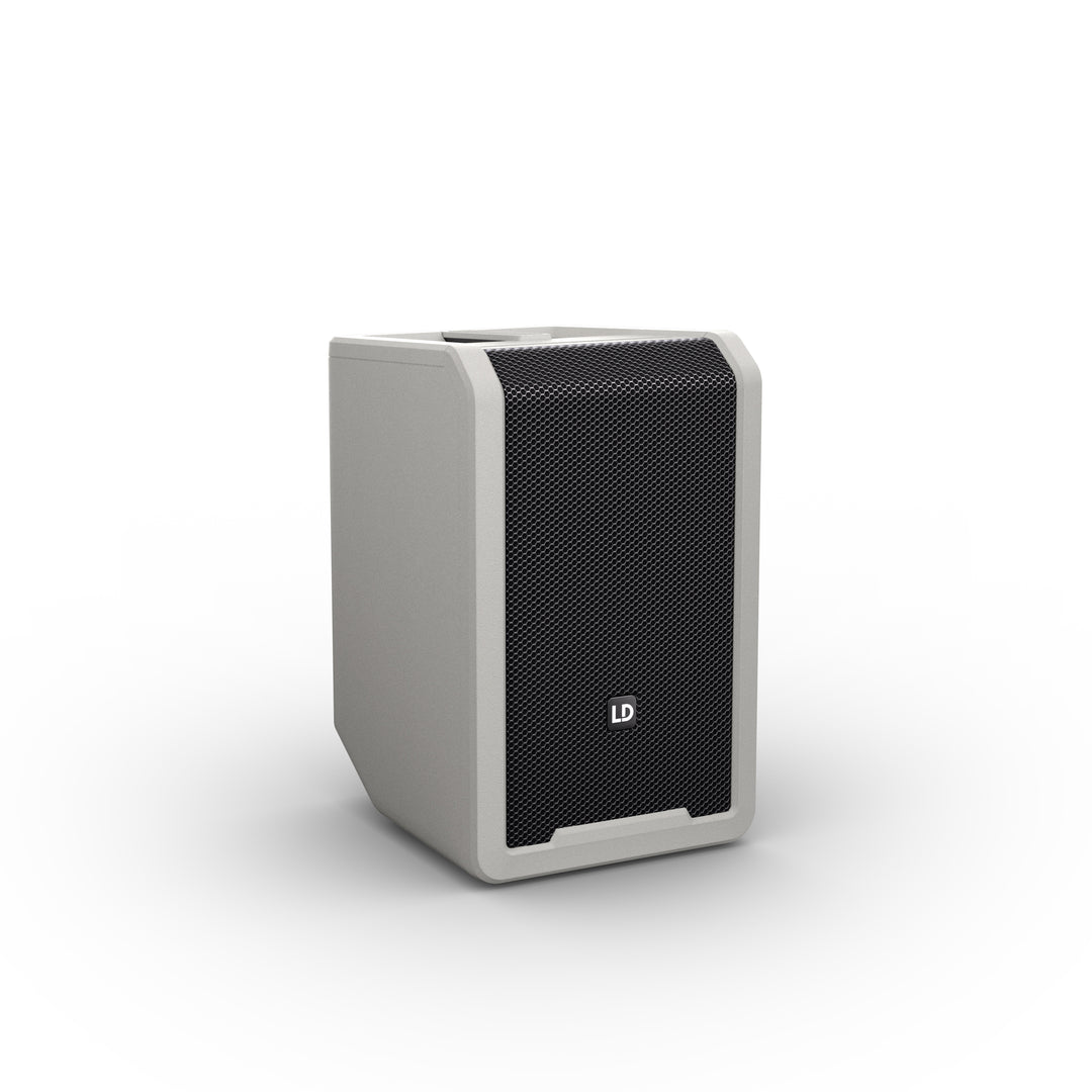LD Systems ANNY® 8 G - Bærbar batteridrevet Bluetooth® PA-høyttaler med mikser, Urban Grey
