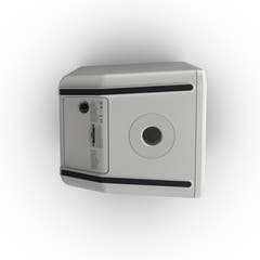 LD Systems ANNY® 8 HHD B5 G - Bærbar batteridrevet Bluetooth® PA-høyttaler med mikser og 1x trådløs håndholdt mikrofon, Urban Grey