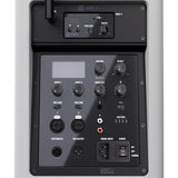 LD Systems ANNY® 8 HHD B5 W - Bærbar batteridrevet Bluetooth® PA-høyttaler med mikser og 1x trådløs håndholdt mikrofon, ren hvit